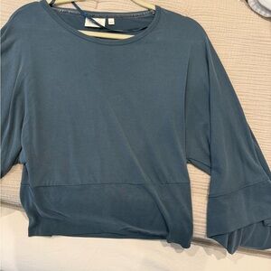 Elegant Blue Women's Top